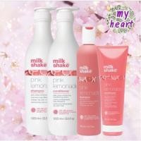 ราคา Milk Shake Pink Lemonade Shampoo/Conditioner สำหรับผมสีบลอนด์และผมไฮไลท์ที่ให้สัมผัสสีชมพู (20986765240)