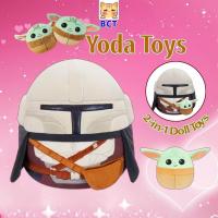ราคา BCT✨Din Djarin Plush ใหม่ Yoda Plushie ของเล่นสนุกภาพยนตร์ Star Wars ตัวอักษร Yoda ตุ๊กตาหมอนนุ่มตุ๊กตาของเล่นหมอนนอนนุ่มตุ๊กตาแฟนคอลเลกชันของขวัญ (51961910763)