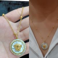 ราคา สร้อยคอไทเทเนียมแบรนด์ Versaces Lada Gold (40305734503)