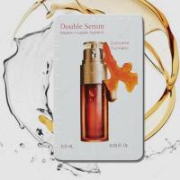 ราคา ❤️☝เซรั่มที่ขายดี Double Serum Clarins คลาแรงส์ ขนาดทดลอง 0.9 ml แท้ (1985257524)
