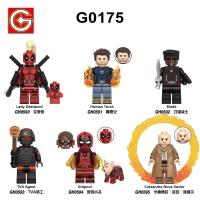 ราคา ใช้งานร่วมกับ Lego Superhero Deadpool 3 หญิง Deadpool Cassandra Blade Warrior Third Party Building Block Minifigure (54312106977)