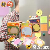 ราคา Sticky Notes Memo Paper Notes Reminder Stick-on Bookmarks ตัวละครน่ารัก (48162042227)
