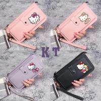 ราคา กระเป๋าสตางค์ Hello Kitty สำหรับผู้หญิง ใส่บัตรได้เยอะ ของขวัญวันเกิดยอดฮิต (28492440082)