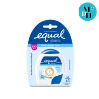 ราคา อิควล ชนิดเม็ด ( Equal Tablet classic ) สารให้ความหวานแทนน้ำตาล 100 เม็ด 0 แคลอรี่ 02362 (1241987692)