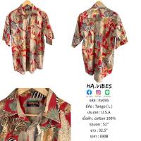 ราคา เสื้อฮาวายมือสอง Tango ของแท้ รหัส hv095 (21850738911)