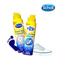 ราคา **ราคาพิเศษ หมดแล้วหมดเลย** Scholl Fresh Step Anti-Perspirant Foot Spray 150 mL สเปรย์ระงับกลิ่นเท้า (3818145898)