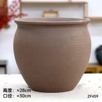 ราคา ทําด้วยมือที่เรียบง่ายหม้อเครื่องปั้นดินเผาสโตนแวร์ขนาดใหญ่คลาสสิกฉ่ําพืชสีเขียวหม้อเครื่องปั้นดินเผาสีดําย้อนยุครวมกันมากองเก่าหม้อระบายอากา (57009124783)
