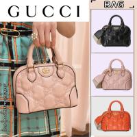 ราคา กุชชี่ กระเป๋าถือหนัง Gucci GG Matelassé/กระเป๋าผู้หญิง/สไตล์นูน/สายสะพายไหล่ถอดออกได้/สไตล์คลาสสิก (27027754988)
