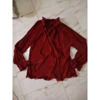 ราคา เดรสกระโปรงอัดพรีส สีแดง (มือสอง) (4748364006)
