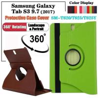 ราคา เคสหมุนได้ 360 องศา เคส Case Samsung Tab S2 9.7 T815 / Tab S3 9.7 T825 / Tab S4 10,5 T835 หนังคุณภาพดี (50761333402)