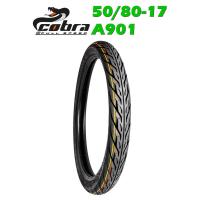 ราคา COBRA ยางนอกมอเตอร์ไซค์_50/80-17_A901_1 เส้น (1682616220)