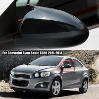 ราคา Bull horn shaped rearview mirror protective cover made of ABS material For Chevrolet Aveo Sonic T30 (55511747461)