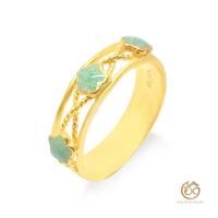 ราคา Goldlery แหวน ทองคำ 24K (99.99%) Little Hoya แบบ 31 (9805874185)