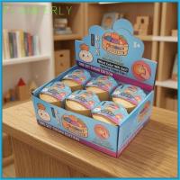 ราคา [เปลวไฟ] 12 ชิ้นของเล่นสกุชชี่รูปซาลาเปาเคลือบเงา Bao Bun Squishy Plaything Soft สําหรับเล่น (53562396574)