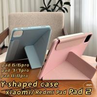ราคา 【ร้านค้าไทย】Y-shaped case Redmi Pad Pad 2 Redmi Pad SE 11นิ้ว/SE8.7 3พับ เคสxiaomi pad 7/7pro Mi pad 6/6pro (55301927146)