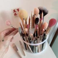 ราคา ที่เสียบปากกา เก็บแปรงแต่งหน้า 49 ช่อง คละสี กล่องเก็บเครื่องเขียน ตั้งโต๊ะ อุปกรณ์จัดระเบียบบนโต๊ะ รุ่น1953 (22854515694)