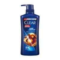 ราคา เคลียร์ แชมพูเมนแคร์แอนด์สไตล์ Clear Men Care and Style Shampoo 360ml. (55959436519)