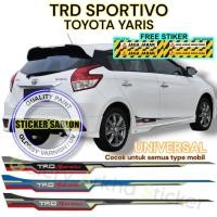 ราคา สติ๊กเกอร์ตัวถัง Yaris TRD SPORTIVO | กาบข้างโตโยต้ายาริส | สติ๊กเกอร์ติดรถ (46211223004)