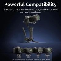 ราคา ประสิทธิภาพสูง Zhiyun Weebill 3S กล้อง Gimbal Stabilizer 3 แกนสําหรับกล้อง DSLR Mirrorless Sony Canon Nikon LUMIX (52412369446)
