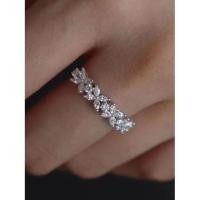 ราคา YooHaeng - DEIJI Womens Chelsea Solitaire Party Rhodium Ring C0076 (57953758569)