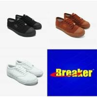 ราคา BreaKer 4x4 รองเท้านักเรียนชาย รองเท้าผ้าใบ เบรกเกอร์แท้ สีดำ สีน้ำตาล สีขาว (8842704726)
