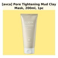 ราคา [avca] Pore Tightening Mud Clay Mask, 200ml, 1pc / Korean Clay Mask / Pore Rinning / ของแท้ 100% โดย GlowLab (57210180459)