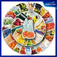 ราคา ส่งจากไทย 50แบบ Sticker สินค้าเป็นแพ็ค ถุง ผักสด ผลไม้ Pack of fresh fruit vegetable in market or grocery (44026530100)