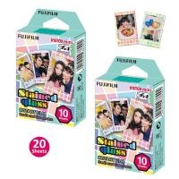 ราคา Fujifilm Instax Mini Instant Film Stained Glass 20 Photos For Fuji 7s 8 9 11 40 70 90 Liplay Camera SP-2 Link (1806272903)