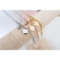 ราคา กำไลสแตนเลสน้ำเต้า สลักฟรี - มี3สี สีพิ้งโกล สีเงิน สีทอง (8690165833)