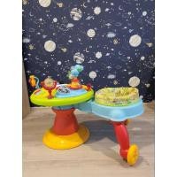 ราคา [มือสอง][ส่งฟรี] Bright Starts 3in1 Around We Go เก้าอี้หัดเดินที่มาพร้อมโต๊ะกิจกรรม (17767946467)