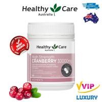 ราคา exp.12/2027 แครนเบอร์รี Healthy Care High Strength Cranberry 30000mg 90 Capsules (24413097764)