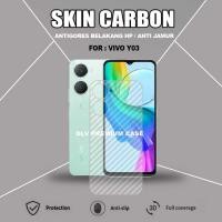 ราคา VIVO Y03 VIVO Y03T VIVO Y21D VIVO Y29 4G SKIN CARBON TRANSPARENT ANTI-SCRATCH BACK VIVO Y03 VIVO Y03T VIVO Y21D VIVO Y29 4G SCB1 (49506601574)