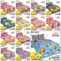 ราคา TOTO ชุดผ้าปู+ผ้านวม ลายคิวตี้ หมีพูห์ Cuties Pooh CUP160-CUP181 (299532566)