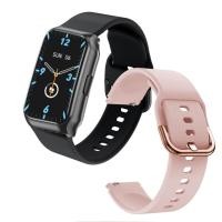 ราคา Laxasfit SmartWatch H1 สมาร์ทสายนาฬิกา Smartwatch สายรัดข้อมือซิลิโคน Laxasfit SmartWatch H1 สมาร์ทนาฬิกาป้องกันหน้าจอฟิล์มเปลี่ยนสายรัดข้อมืออุปกรณ์เสริม (49762099063)