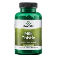 ราคา Swanson Premium Milk Thistle 500 mg [ 100 เม็ด ] milk puritan (เข้มข้นสุดในท้องตลาด ยี่ห้ออื่นมีแค่ 250 มก. ต่อเม็ด) (3563191741)