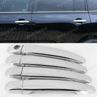 ราคา สําหรับtoyota WISH 2003-2009 ฝาครอบมือจับประตูรถยนต์สีเงินโครเมียม,คิ้วมือจับประตูWISH (28121181491)