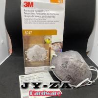 ราคา 3M 8247 หน้ากากรองฝุ่น ละออง กลิ่นเจือจางของไอระเหยสารตัวทำละลาย หน้ากาก R95 (ราคาต่อ 1 ชิ้น) (23871961653)