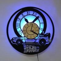ราคา ไวนิลแผ่นเสียงผนังนาฬิกา Vinyl Wall Clock กลับไปในอนาคตตกแต่งของขวัญสร้างสรรค์นาฬิกาแขวนศิลปะ (26605821132)