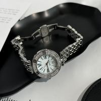 ราคา Scottie นาฬิกาผู้หญิง ins niche นาฬิกาผู้หญิงความรู้สึกกลิ่นหอมขนาดเล็กสไตล์ fritillary หน้าปัดสายเหล็กนาฬิกาผู้หญิง 9620 (49861172684)