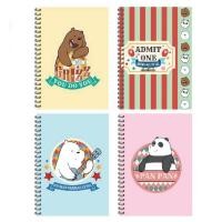 ราคา สมุด WE BARE BEARS สมุดบันทึก WBB2023 สมุดบันทึกสันห่วง ขนาดA5 จำนวน 50แผ่น สมุดริมลวด สมุดโน๊ต ลายลิขสิทธิ์ (1เล่ม) (19331527417)