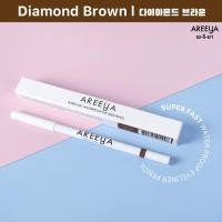 ราคา อายไลเนอร์ดินสอ ติดทน Super Fast Waterproof Eyeliner Pencil #Diamond Brown (1974695142)