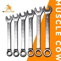 ราคา MUSCLE COWประแจแหวนข้างปากตาย ขนาด 14-17 มม. แหวนข้างปากตาย ประแจรวม ปากตายแหวนข้าง ประแจปากตายข้าง แหวนข้าง ปากตายแหวน (22348442099)