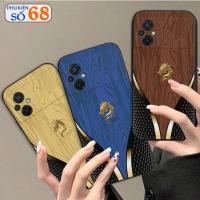 ราคา เคส Xiaomi Poco M5 4G พร้อมลายไม้และลายมังกรสีทองหรูหรา (51210622054)