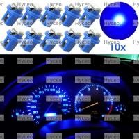 ราคา HYCEO 10 ชิ้น Dashboard Light Dash Gauge สีฟ้า 12V LED (49911482016)