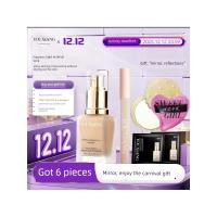 ราคา รองพื้น ไพรเมอร์ การจัดส่งอย่างเป็นทางการ [Xiaoxiao แนะนํา] Youxiang Air Long-Lasting Makeup Liquid Foundation Long-Lasting Makeup Control Oil Contro (55459524149)