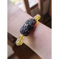 ราคา ข้อมืออำพันพม่าธรรมชาติ (13534111452)