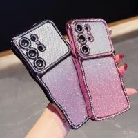 ราคา SAMSUNG Electroplated Star Diamond Wave เคสโทรศัพท์,โปร่งใสGradient Glitter & กันกระแทก-สําหรับSamsung Galaxy S26U S25 S24 (47010035959)