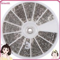 ราคา ORIENTTK 600 ชิ้นสกรูขนาดเล็ก, 12 ชนิดสแตนเลสมินิสกรู Assortment Kit, สกรูซ่อมแว่นกันแดด M1 M1.2 M1.4 M1.6 ซ่อมแว่นตาสกรูแว่นตากันแดด (47159635237)