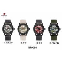 ราคา Naviforce แท้ 100% นาฬิกา้ข้อมือผู้ชาย รุ่น NF9080M หน้าปัดลายพราง สายผ้านาโต้ (661019616)