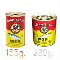 ราคา ปลากระป๋องตราอะยัม (Ayam Brand) ปลาซาร์ดีนและปลาแมกเคอเรล ในซอสมะเขือเทศ ตราอะยัม Halal ฮาลาล 100% (7931429071)